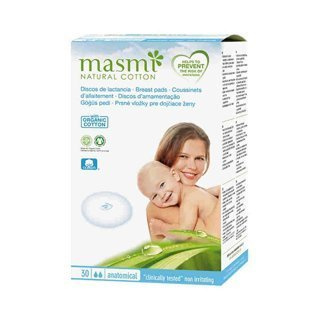 Masmi Wkładki laktacyjne organiczne 10 szt.