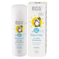 Eco Cosmetics Baby & Kids Neutral Krem na słońce dla dzieci i niemowląt SPF50+