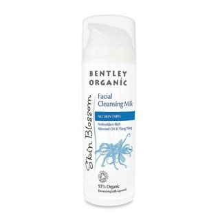 Bentley Organic Skin Blossom Antyoksydacyjne mleczko do oczyszczania twarzy 150 ml