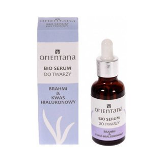 Orientana Bio serum do twarzy brahmi i kwas hialuronowy 30 ml