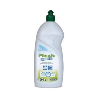 EcoVariant Flash Drops Ekologiczny płyn do ręcznego mycia naczyń z orzechów piorących (but. owalna) 1 kg