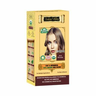Indus Valley Ziołowa farba z henną popielaty blond 120 g