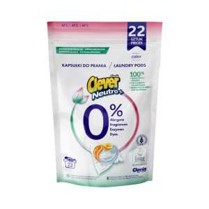 Hipoalergiczne kapsułki do prania kolorowego Clever NeutroPlus