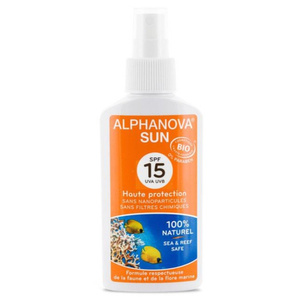 Alphanova Sun Bio Spray przeciwsłoneczny SPF15