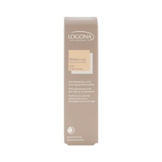 Logona Natural Podkład w kremie 02 jasny beż