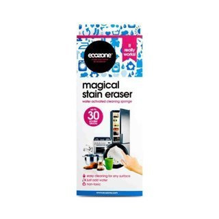 Ecozone Gąbka czyszcząca bez detergentów do usuwania plam 330x130 mm 1 szt.