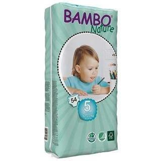 Bambo Nature 5 Ekologiczne pieluchy jednorazowe dla dzieci 12-22 kg 54 szt.
