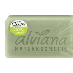 alviana Naturkosmetik Mydło roślinne w kostce z oliwą z oliwek