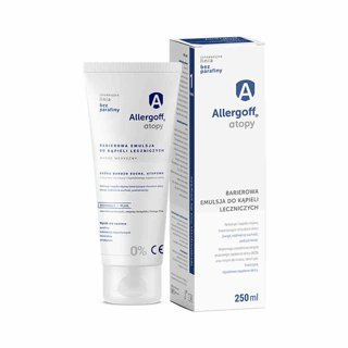 Allergoff Atopy Barierowa emulsja do kąpieli leczniczych 250 ml