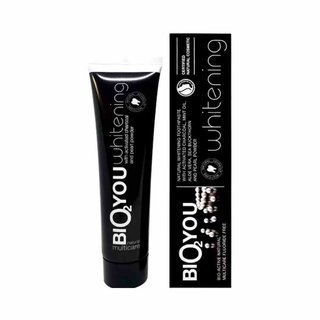 Czarna pasta wybielająca do zębów z węglem aktywowanym BIO2YOU 100 ml
