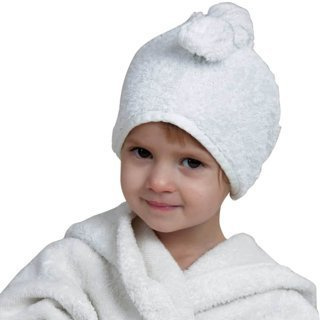 Cuddledry Cuddletwist Ręcznik na włosy biały