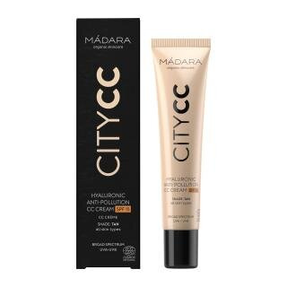 Mádara City CC Krem przeciw zanieczyszczeniom SPF 15  tan