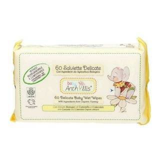 Baby Anthyllis Chusteczki nawilżane z rumiankiem i nagietkiem