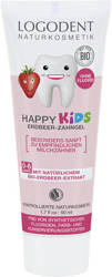 Logodent Happy Kids Żel do zębów bez fluoru truskawkowy dla dzieci 50 ml
