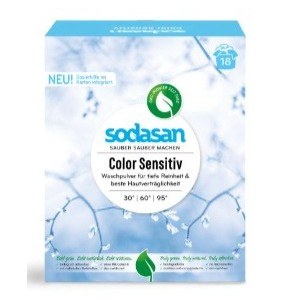 Sodasan Color Sensitiv Bezzapachowy proszek do prania tkanin kolorowych
