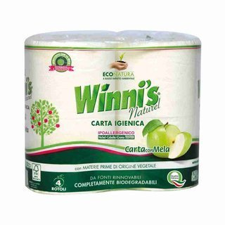 Ekologiczny papier toaletowy Winnis 4 rolki 
