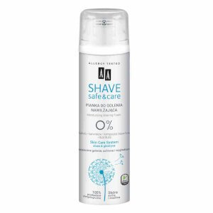AA Shave Safe&Care nawilżająca pianka do golenia aloes&gliceryna 250 ml