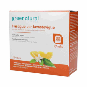 Greenatural Tabletki do zmywarek 25 szt.