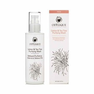 Odylique Oczyszczający żel do mycia twarzy cytryna i drzewo herbaciane 30 ml