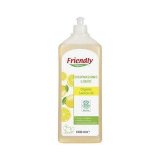 Friendly Organic Płyn do mycia naczyń cytrynowy 1 l