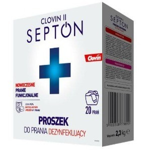 Clovin II Septon Dezynfekujący proszek do prania 2,3 kg