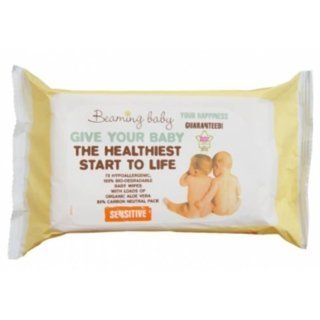Beaming Baby Organiczne chusteczki nawilżane 72 szt.