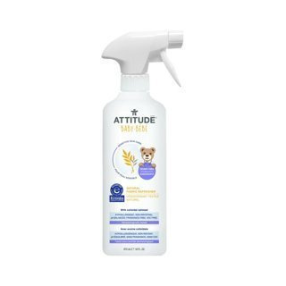 Attitude Naturalny płyn do odświeżania tkanin dla niemowląt hipoalergiczny bezzapachowy 475 ml