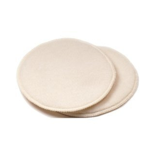 Lanacare Wkładki laktacyjne z wełny merynosów wielorazowe mini 9 cm 1 para