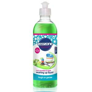 Ecozone Płyn do mycia naczyń Świeży ogórek i jabłko 500 ml