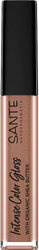 Naturalny, połyskujący błyszczyk do ust 01 Glistening nude Sante