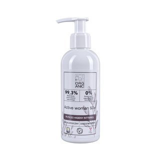 Hipoalergiczny płyn do higieny intymnej dla kobiet 50+ Active Organic 200 ml
