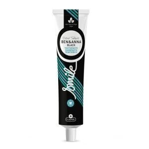 BEN&ANNA Naturalna pasta do zębów BLACK, z fluorem, aktywny węgiel, 75ml