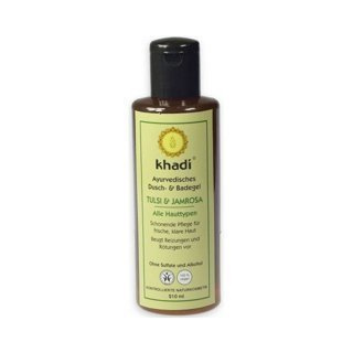 Khadi Żel pod prysznic i do kąpieli tulsi i jamrosa 210 ml
