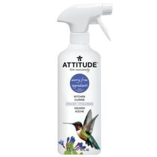 Attitude Płyn w sprayu do czyszczenia kuchni skórka cytrynowa 800 ml