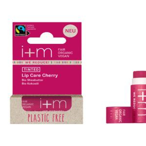 i+m Berlin Koloryzujący wiśniowy balsam do ust