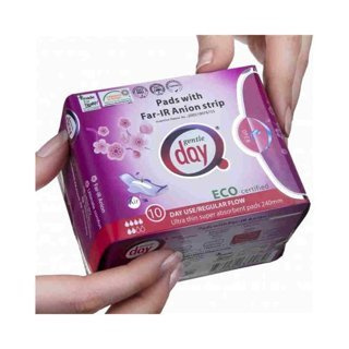 Gentle Day Podpaski ekologiczne na dzień z paskiem anionowym 10 szt.