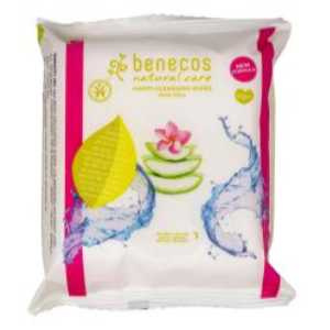 Benecos Happy Cleansing Wipes Oczyszczające chusteczki do demakijażu 25 szt.