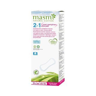 Masmi Bawełniane podpaski 2 w 1 soft 24 szt.