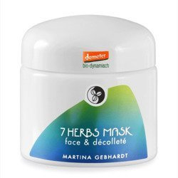 Martina Gebhardt 7-Herbs Ziołowa maseczka regenerująca do twarzy i dekoltu