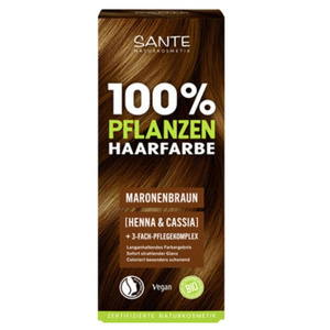 Sante Naturalna farba do włosów kasztanowy brąz