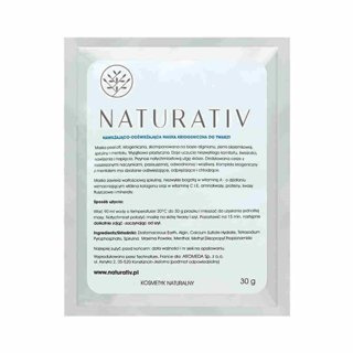 Naturativ Nawilżająco odświeżająca maska kriogeniczna do twarzy