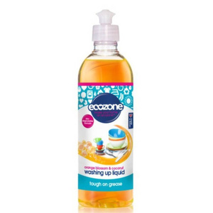 Ecozone Płyn do mycia naczyń kwiat pomarańczy i kokos 500 ml