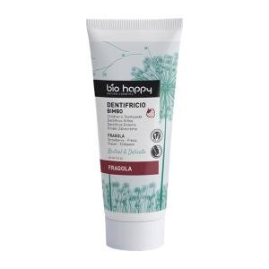 Bio Happy Neutral Truskawkowa pasta bez fluoru dla dzieci