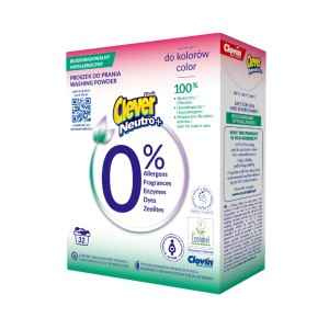 Hipoalergiczny proszek do prania kolorowego Clever Neutro Plus
