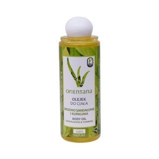 Orientana Olejek do ciała drzewo sandałowe i kurkuma 210 ml