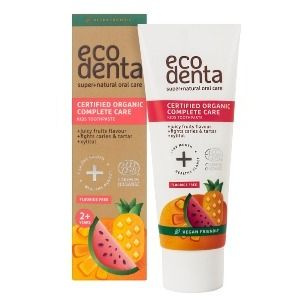 Ecodenta Naturalna pasta dla dzieci bez fluoru owocowa