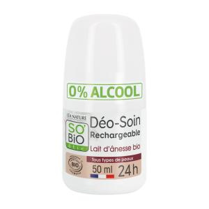 SO'BiO étic Dezodorant w kulce z oślim mlekiem