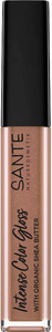 Naturalny, połyskujący błyszczyk do ust 01 Glistening nude Sante