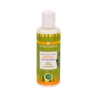 Orientana Ajurwedyjska odżywka do włosów imbir i trawa cytrynowa 210 ml