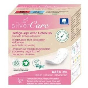 Silver Care Ultracienkie wkładki higieniczne o anatomicznym kształcie 24 szt.